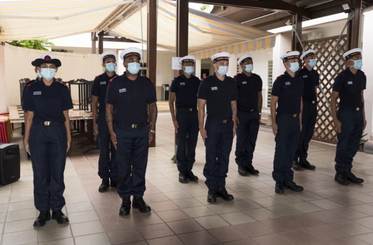 Marine : 10 Réunionnais s'engagent à la base navale du Port des Galets