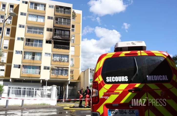  Saint-Denis : un incendie dans un immeuble fait un mort, 18 personnes hospitalisées dont une en urgence absolue