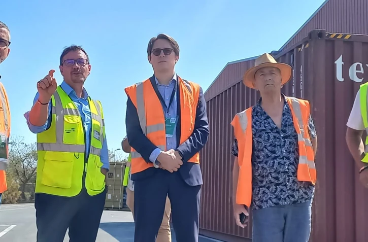 Le Port : visite de la délégation du pacte mondial de l’ONU au centre Cycléa