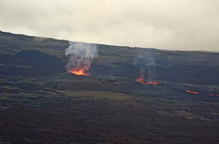 éruption piton de la fournaise 13 avril 2021