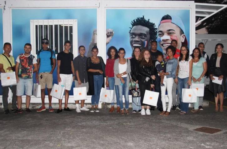 4 supporters réunionnais assistent à la finale de l\'Euro-2016 