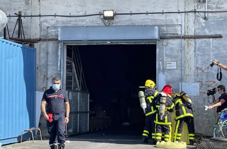 Exercice de formation aux risques chimiques pour le SDIS 974 et les sapeurs-pompiers