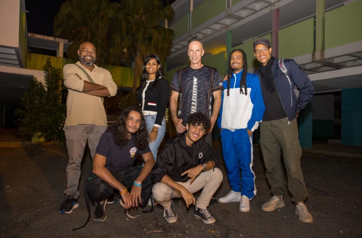  Projection de "Zamal Paradise" en plein air au Chaudron