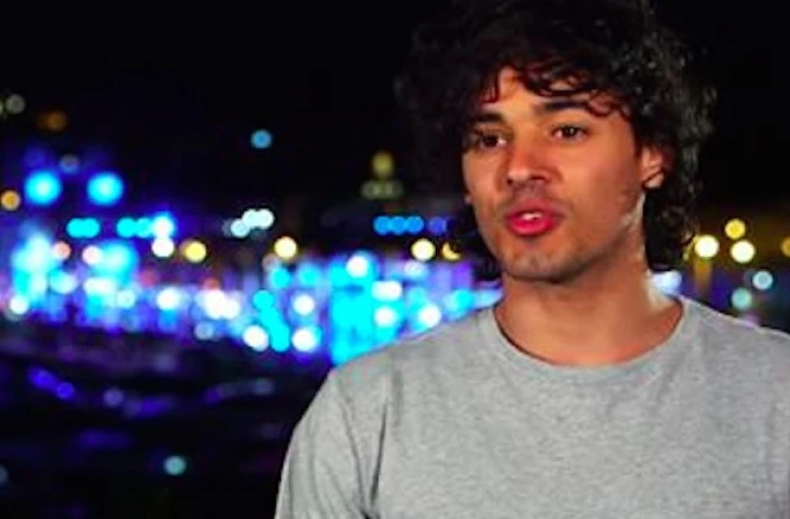 Valentin Dubois, en final de Ninja Warrior 