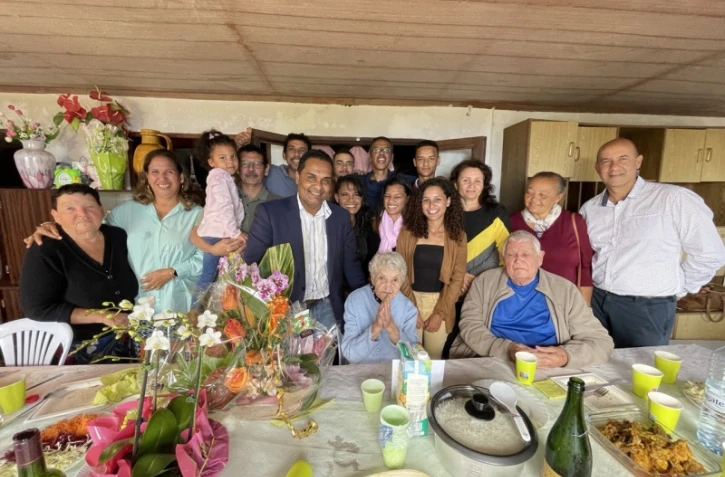 Marie Anéa Ognard fête ses 102 ans à Saint-Leu