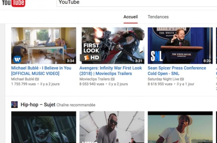 YouTube, lancé le 14 février 2005
