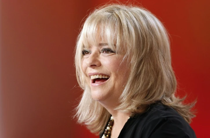 La chanteuse France Gall le 30 octobre 2012, sur le plateau du grand journal de Canal+