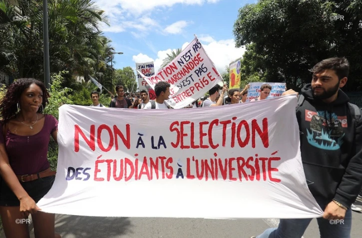 Lycéens manifestation 12 février 2018