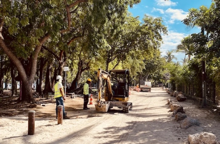 travaux hermitage St-Paul