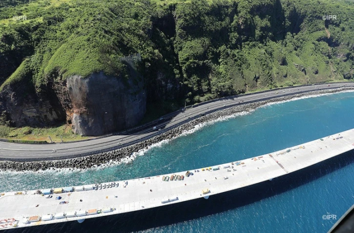 travaux route du littoral