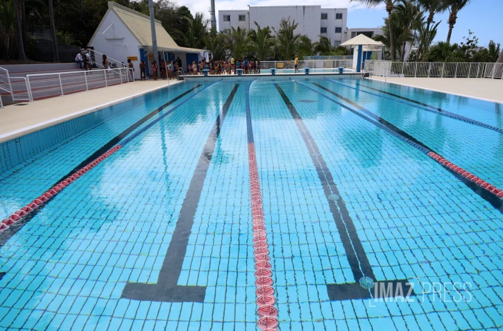 inauguration de la piscine du moufia 