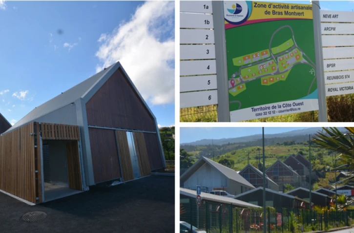 11 locaux de la ZA Bras Montvert