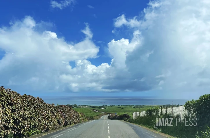 La météo sur La Réunion nuages routes