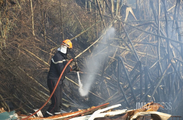 Incendie à Sainte-Marie