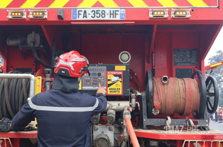 Incendie à Saint-François (Saint-Denis)