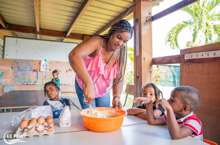 Le Port : des actions nutrition au sein des écoles maternelles