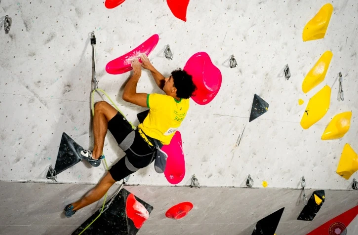 Escalade : Sam Poullain présent à la Coupe d’Europe de difficulté Jeunes de Dornbirn  [?]