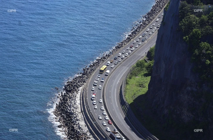 éboulis, éboulement, route du littoral, ravine à malheur 