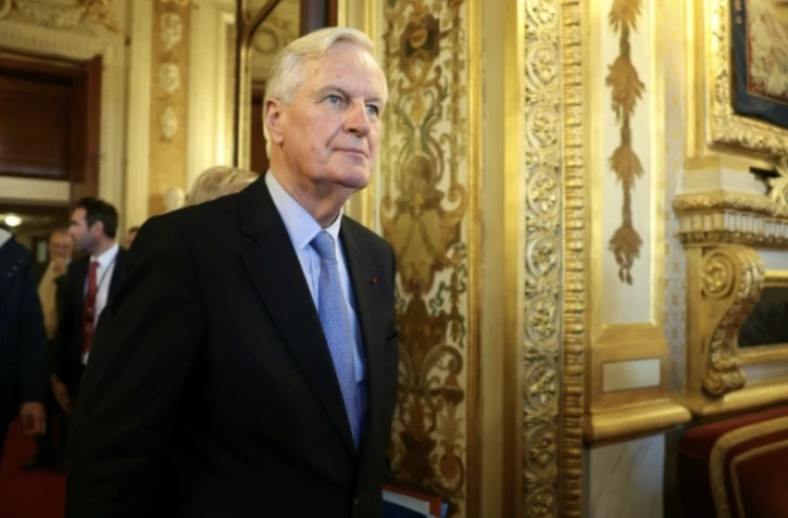 Le Premier ministre Michel Barnier le 2 octobre 2024, à Paris ( AFP / Thomas SAMSON )