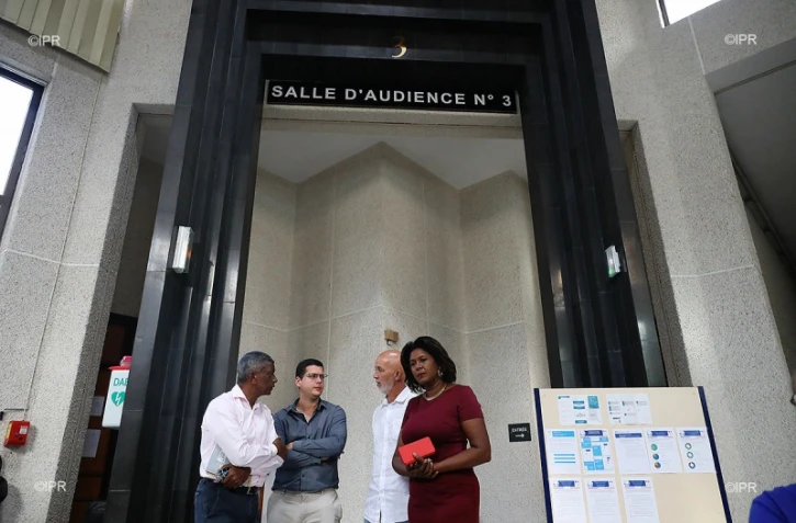 Gérald Maillot, Céline Sitouze, Christian Annette, Grégoire Cordeboeuf