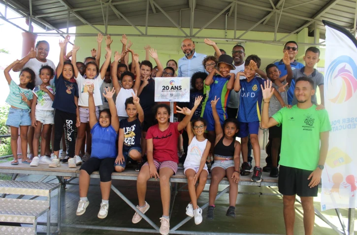 Saint-Denis : la SPL OPÉ a mis en place une après-midi récréative à l'école de Champ Fleuri