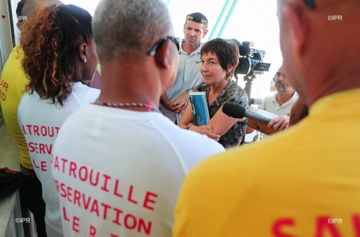 Annick Girardin visite 9 septembre 2017