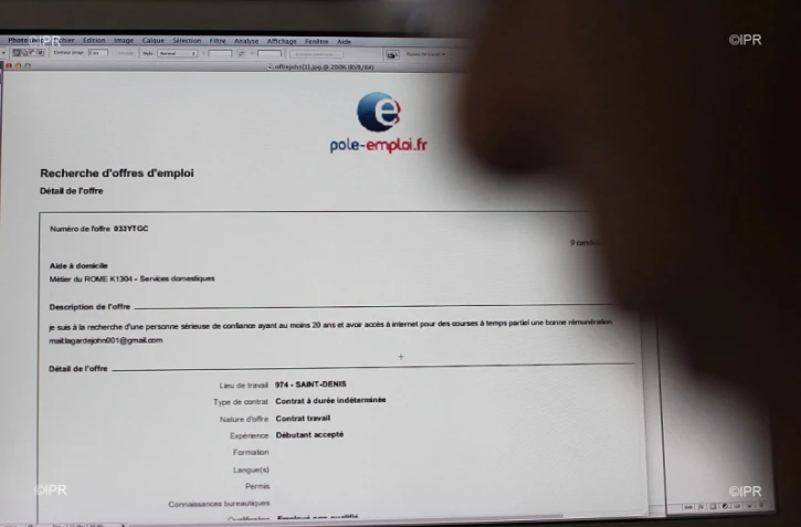 Annonce pôle emploi