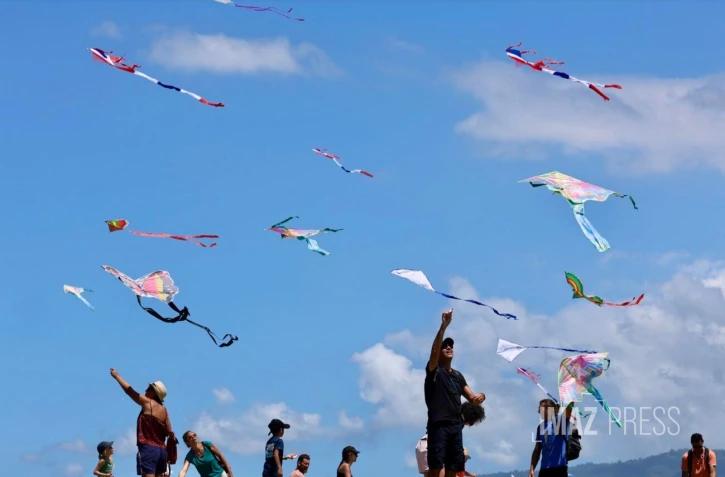 Marmay's en l'air : les cerfs-volants font le show à Saint-Pierre