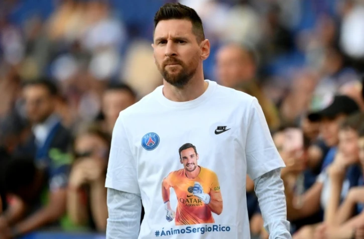 Lionel Messi à Paris le 3 juin 2023