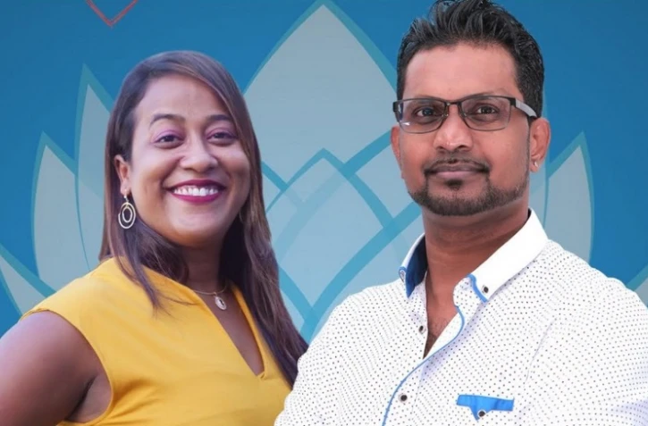 Marinette Atchicanon et Jovanny Govindin, élections départementales Canton 4