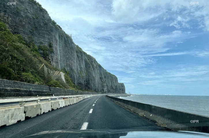 route du littoral rouverte 6 février 2022 mode basculé