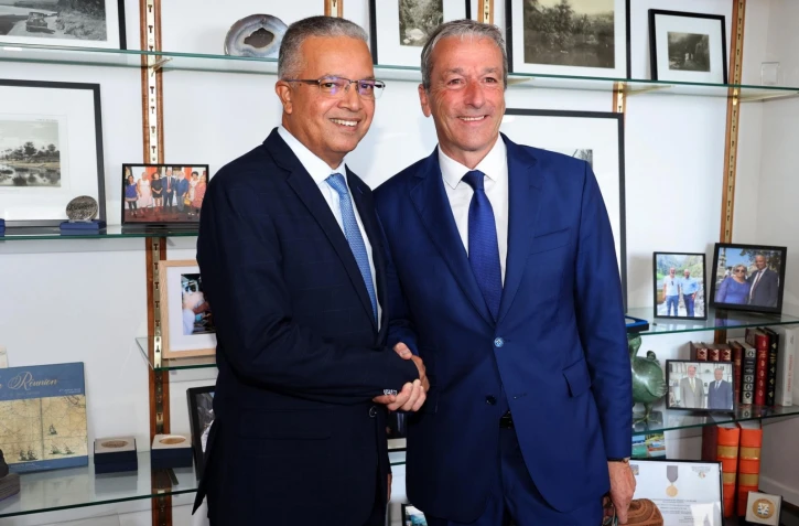 rencontre entre le Président Cyrille Melchior et le ministre des outre-mer Philippe Vigier