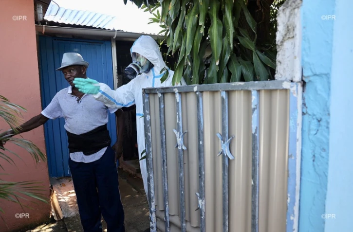 Vendredi 5 avril 2019 - opération de démoustication à la Ravine des Cabris