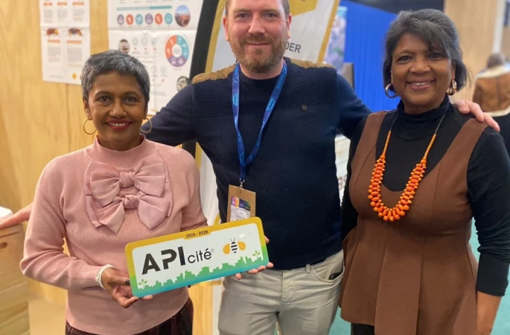 Biodiversité : Saint-Denis reçoit le label Apicité pour son engagement en faveur des pollinisateurs