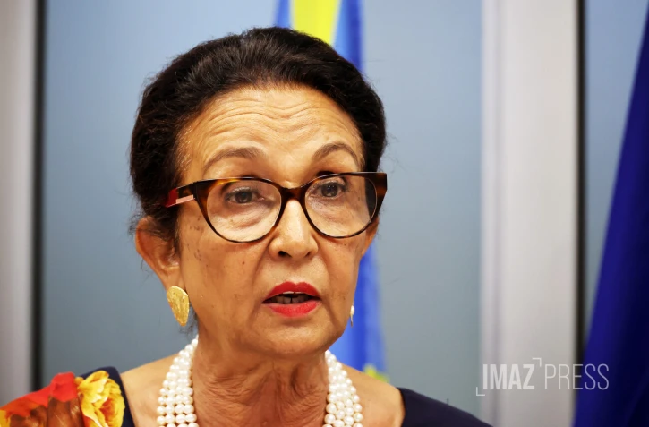 Huguette Bello, présidente du conseil régional