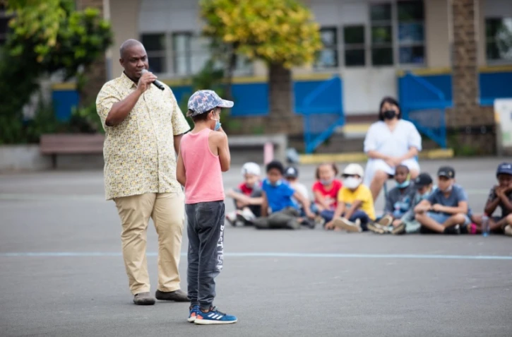 Saint-Denis : l'histoire des camps d'esclaves racontée aux petits élèves de Joinville