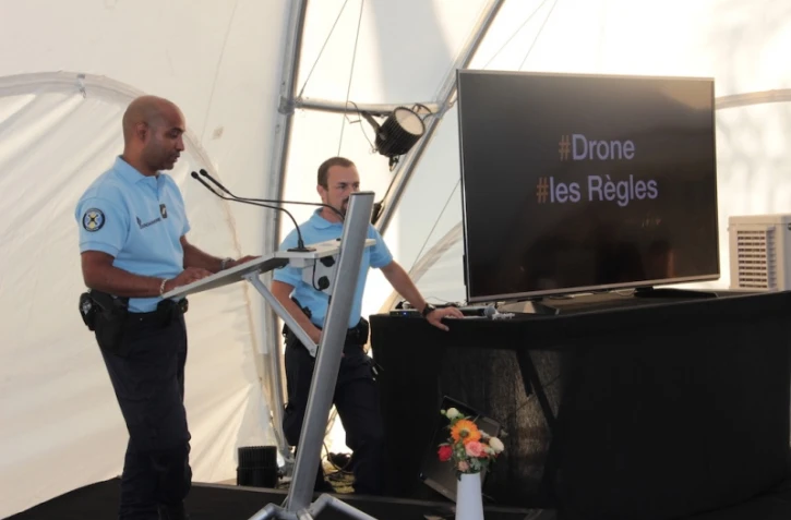 Sensibilisation sur la règlementation des drones