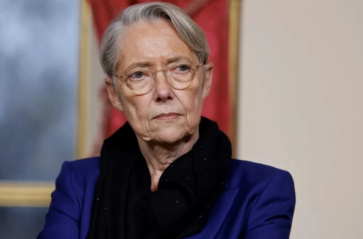 La ministre de l'Education Elisabeth Borne, le 26 février 2025 à Paris ( AFP / Ludovic MARIN )