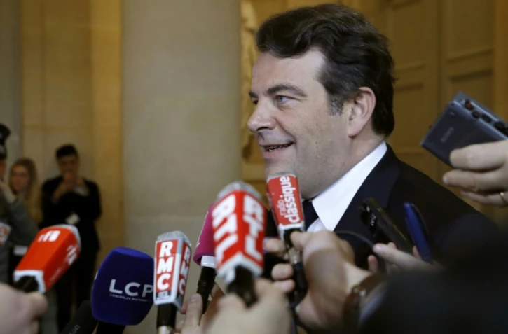Thierry Solère, porte-parole de François Fillon, à Paris, le 14 février 2017