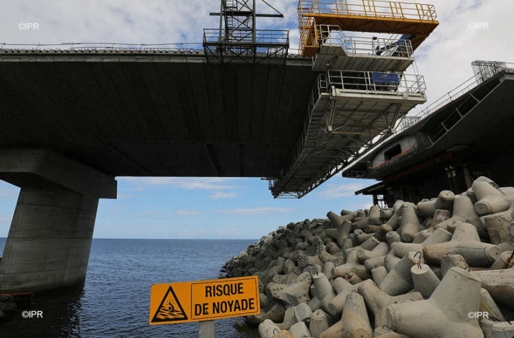 travaux route du littoral