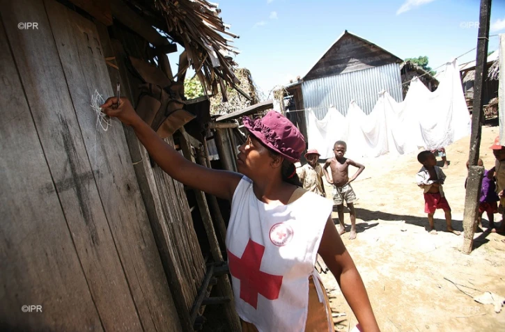 croix rouge  à madagascar