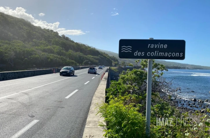 Saint-Leu : le pont de la Ravine des Colimaçons remis en service après avoir été endommagé par Garance