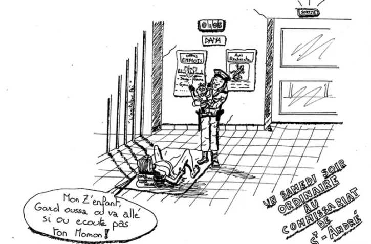 caricature commissariat