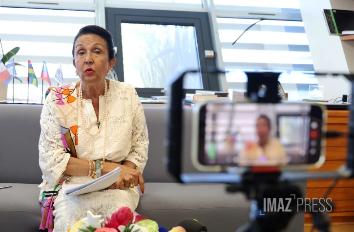 Huguette Bello, présidente du conseil régional