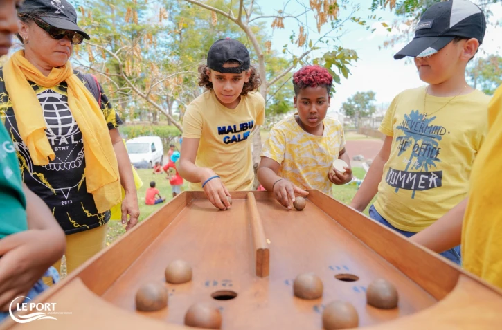 ClĂ´ture de "vakans dann Port"