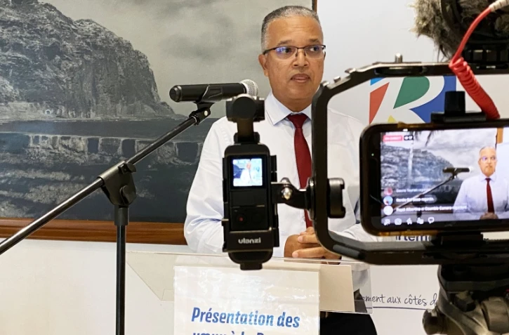 Cyrille melchior conseil départemental voeux à la presse