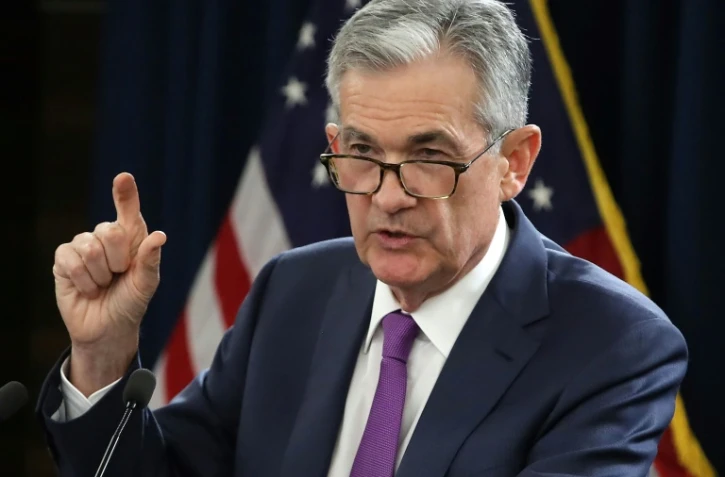 Jerome Powell, patron de la banque centrale américaine, le 25 septembre 2018 à Washington