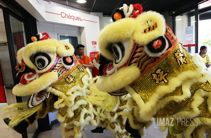 Célébration du nouvel an chinois à Saint-Denis