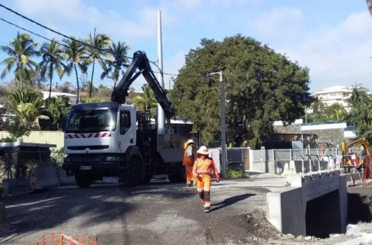 Saint-Gilles les Bains : le nouveau pont de Carosse va ouvrir