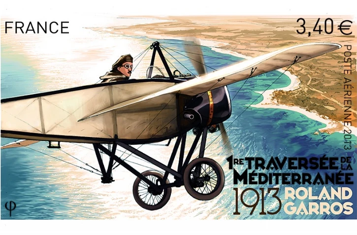 Un timbre pour Roland Garros